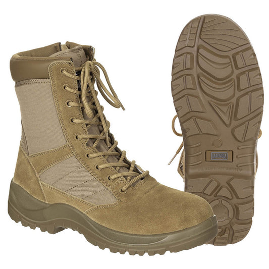 Тактически обувки Magnum Centurion 8.0 SZ Coyote със страничен цип 18606R shturm.eu