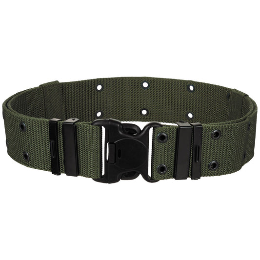 Колан , тактически , ПВЦ катарама с тройно закопчаване , LC2 OD green, 6см