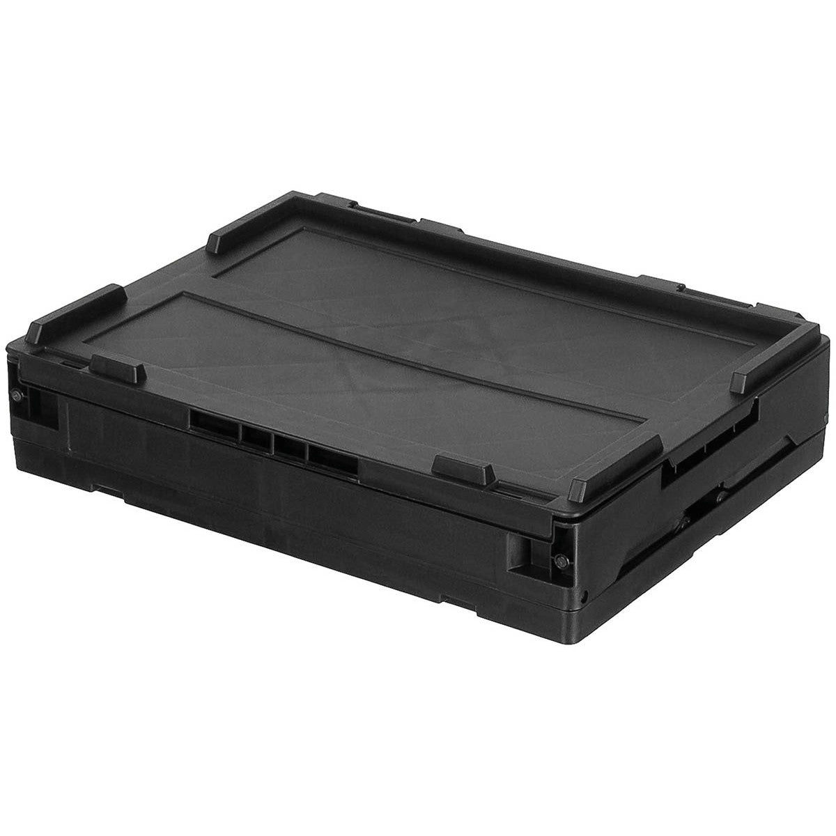 Компактна пластмасова кутия в сгънато състояние 36x26x9.5 см за багажник