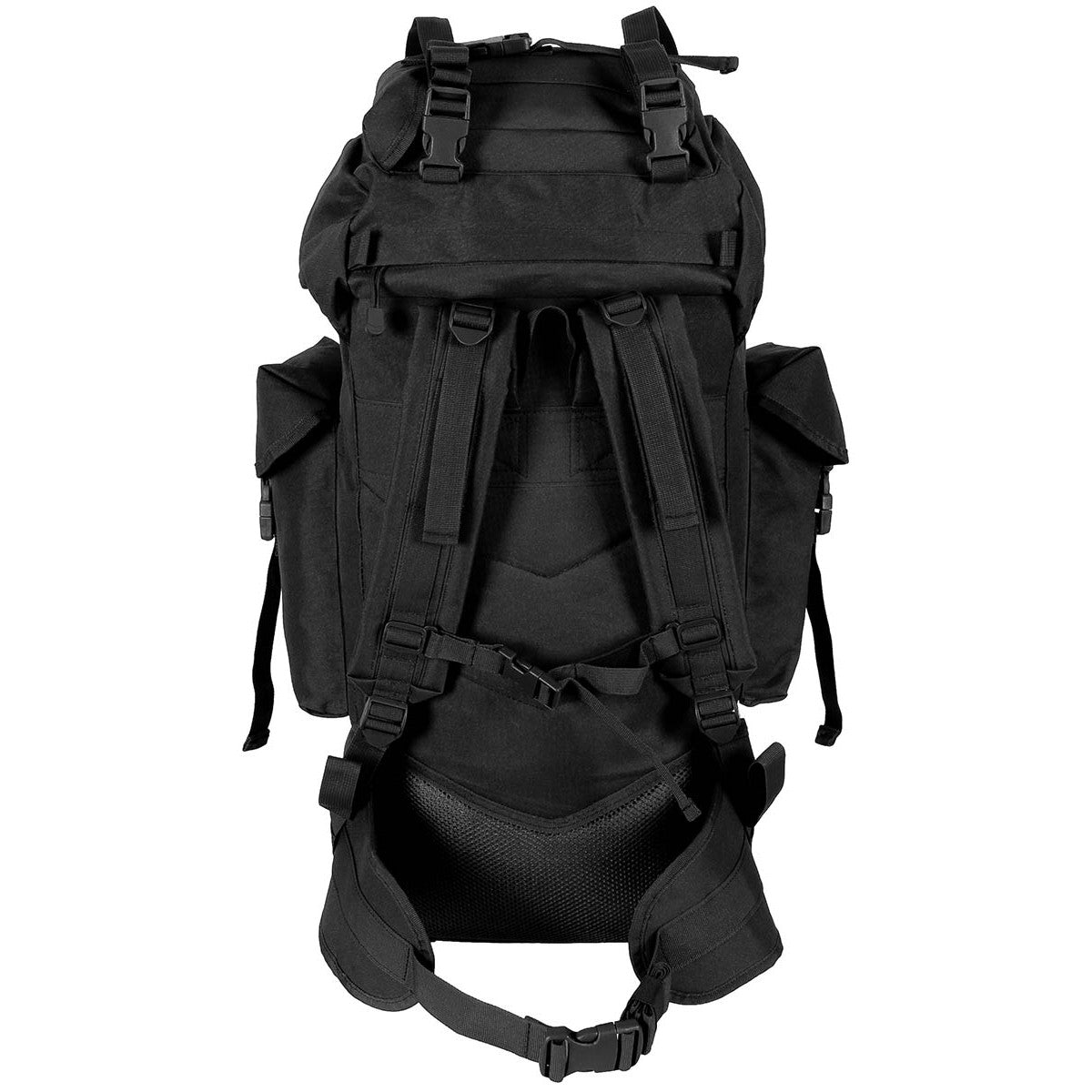 Военна раница Max Fuchs BW Combat "MOLLE", 65L, Алуминиева рамка, Черна (30250A)