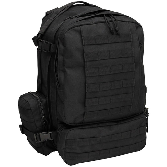 Черна модулна тактическа раница Max Fuchs Tactical-Modular 45L 30265A shturm.eu
