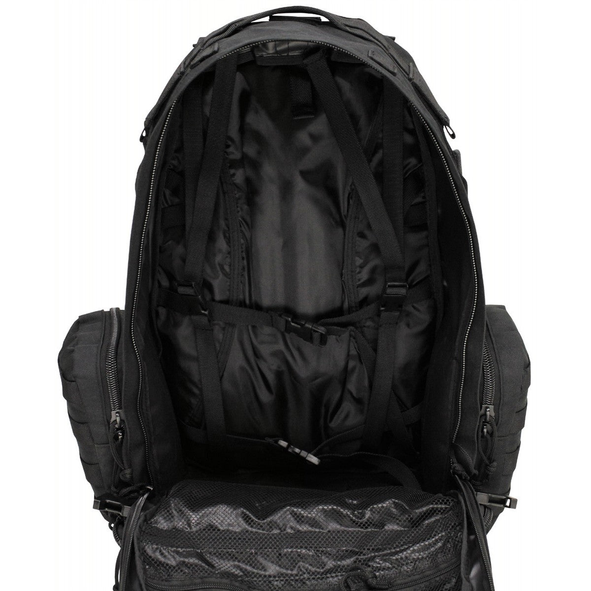 Модулна тактическа раница Max Fuchs "Tactical-Modular", 45L, Черна (30265A)