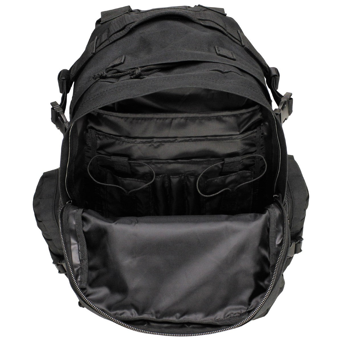 Модулна тактическа раница Max Fuchs "Tactical-Modular", 45L, Черна (30265A)