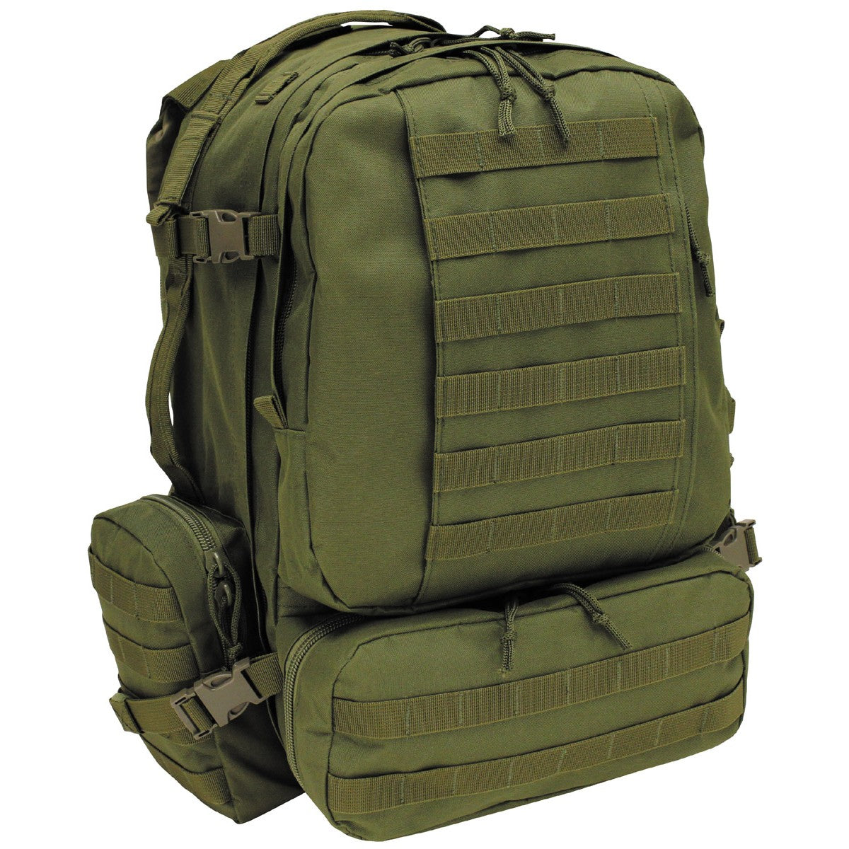 Тактическа модулна раница Max Fuchs "Tactical-Modular", 45L, Olive (30265B)