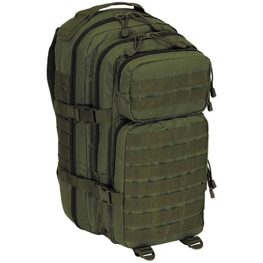 Тактическа раница Max Fuchs Assault I "Basic", 30L, Маслинено зелена (OD Green), 30328B