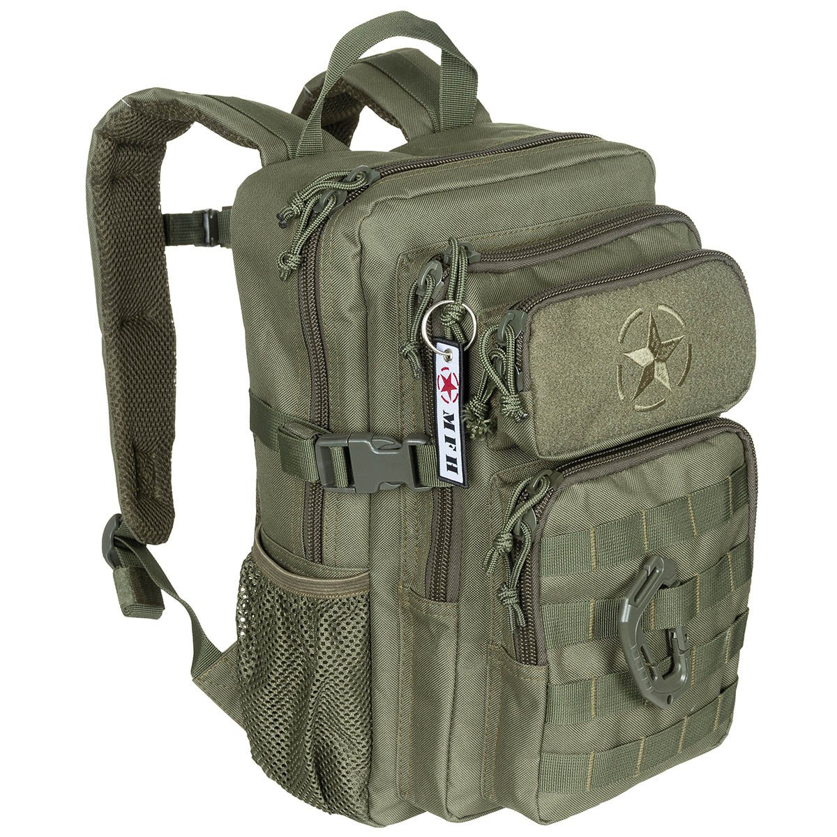 Детска тактическа раница Max Fuchs Assault "Youngster", 15L, Зелена (30330B)