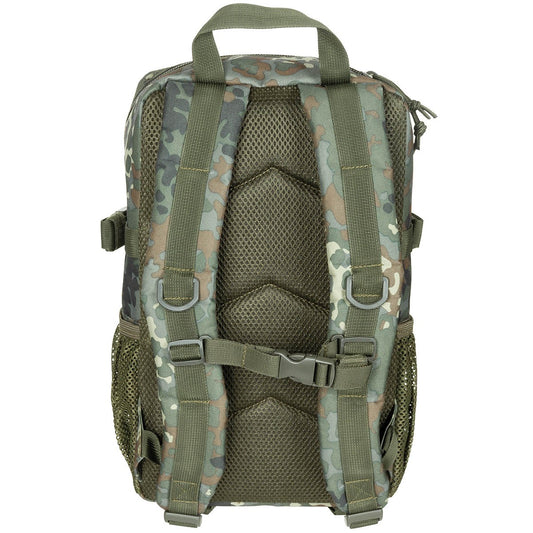Детска тактическа раница Max Fuchs Assault "Youngster", 15L, BW Camo / Flecktarn (30330V)