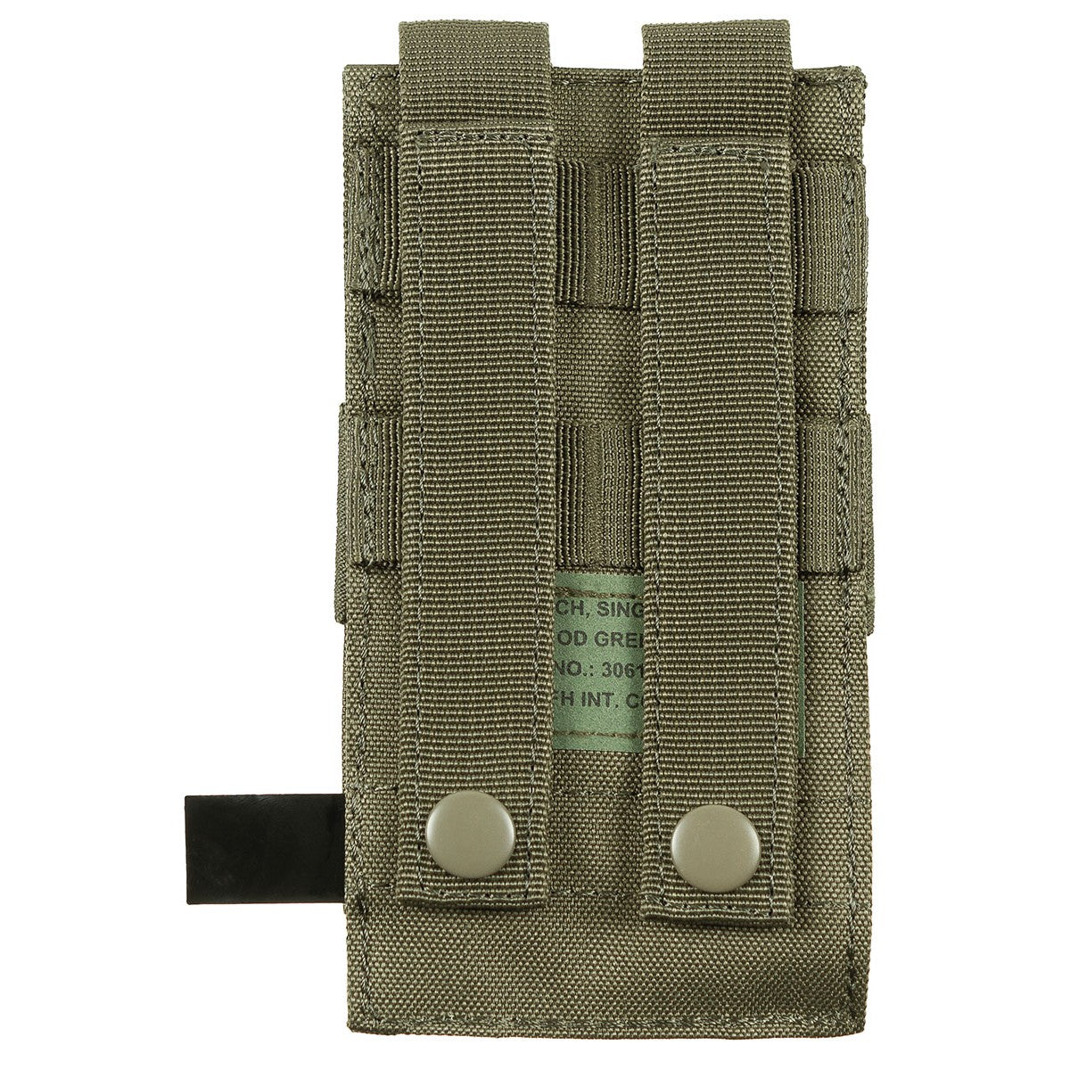 Калъф за муниции , единичен , '' OD green ''   , система ''МОЛЛЕ'' , полиестер .