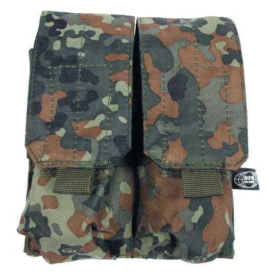 Тактически калъф за муниции , двоен ,  "MOLLE   BW camo''