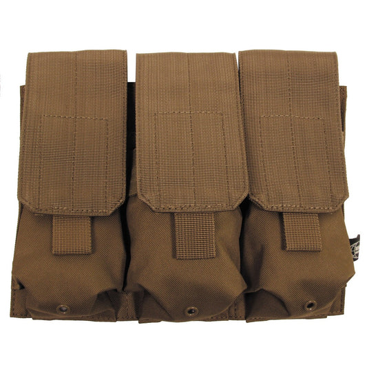 Калъф за муниции , троен , "Molle"coyote tan