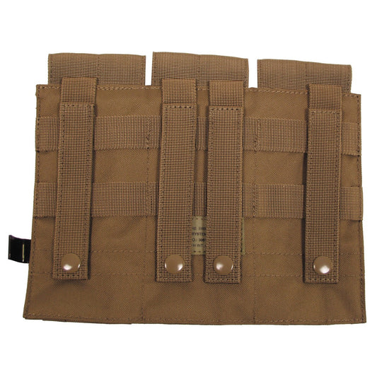 Калъф за муниции , троен , "Molle"coyote tan
