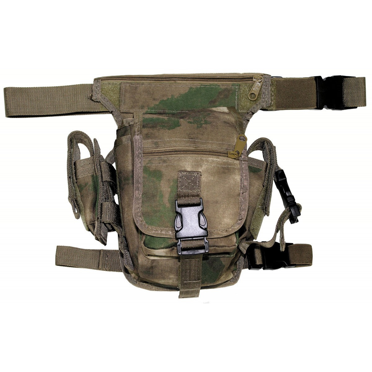 Чанта , тактическа , набедрена ,'' HDT camo green'', модел ''Секюрити''