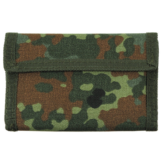 BW портфейл, flecktarn