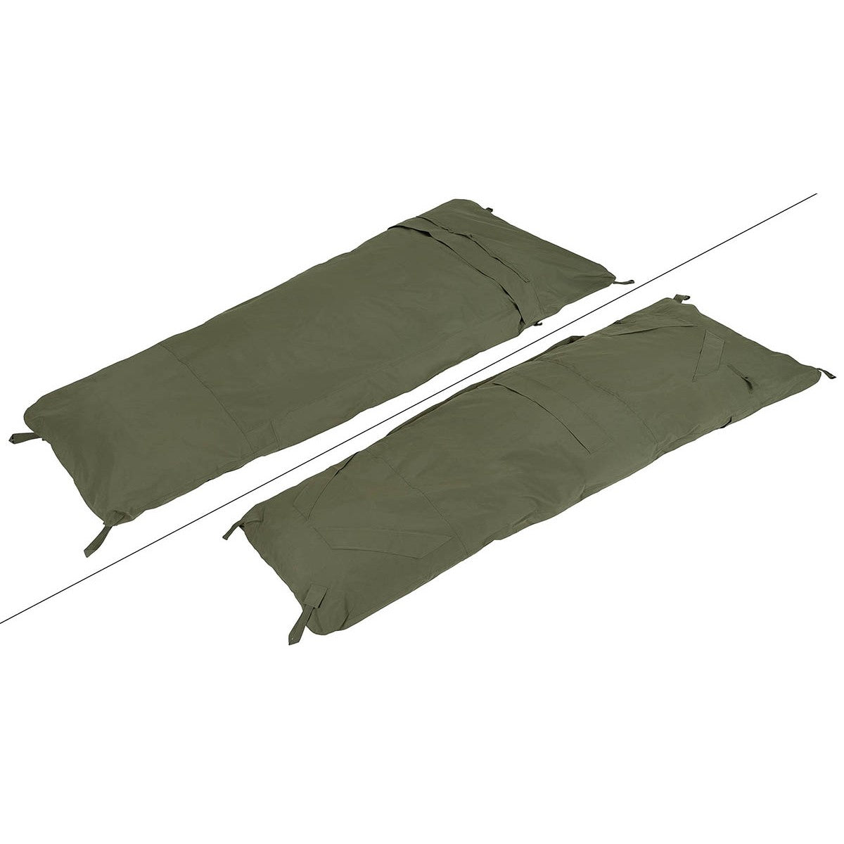 Тактически дишащ бивак калъф Max Fuchs Hooped Bivy с рейка (OD Green) | Воден стълб 10 000 мм, Код 31210B