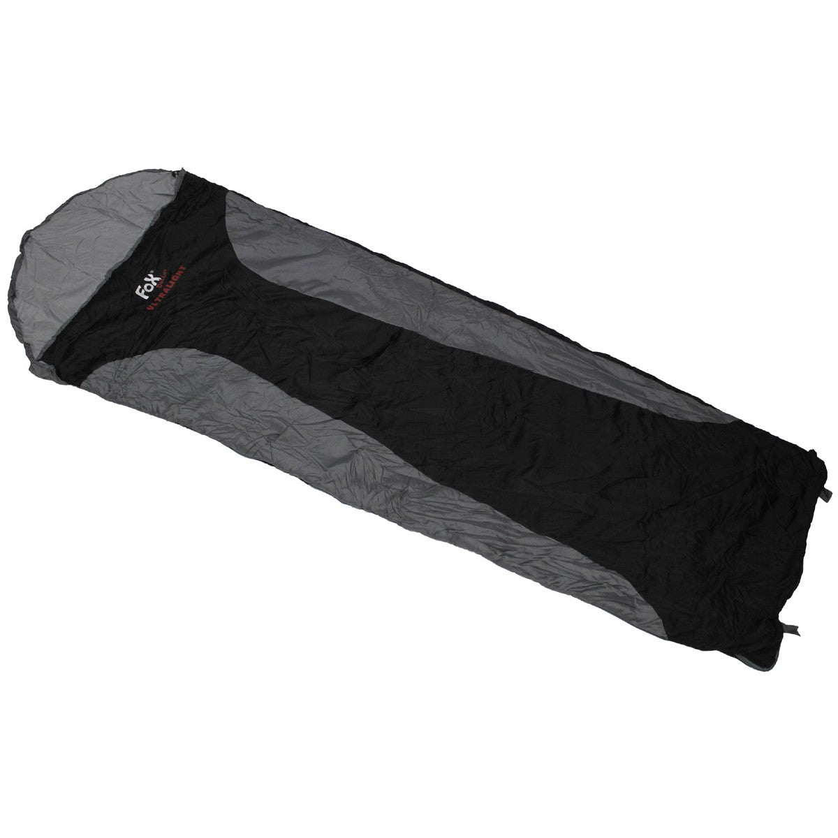 Лек спален чувал за летни нощи  ,  "Ultralight", black/grey