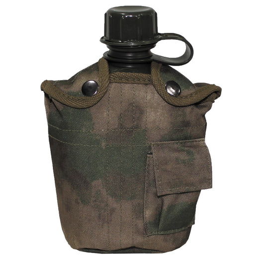 Манерка за вода   с термокалъф   1л    HDT camo green