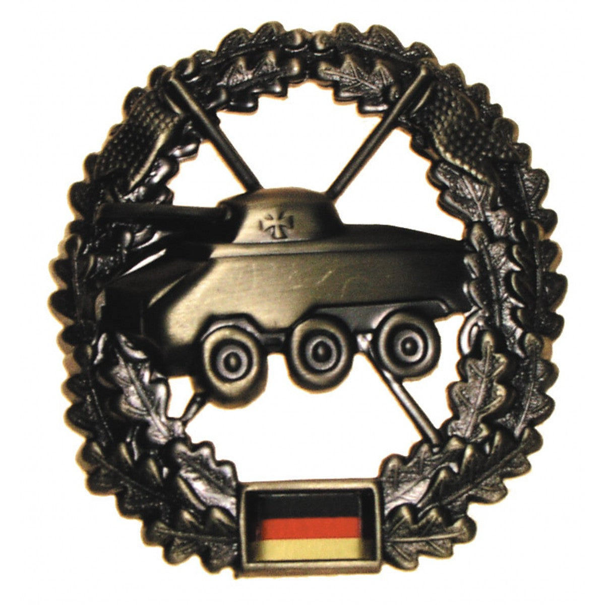 Отличителен знак за барета "Panzeraufklärer",  , немска армия , метален
