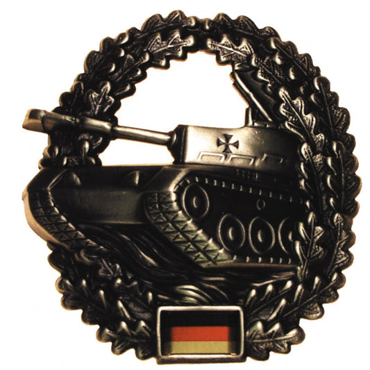 Отличителен знак за барета  "Panzer" , немска армия , метален