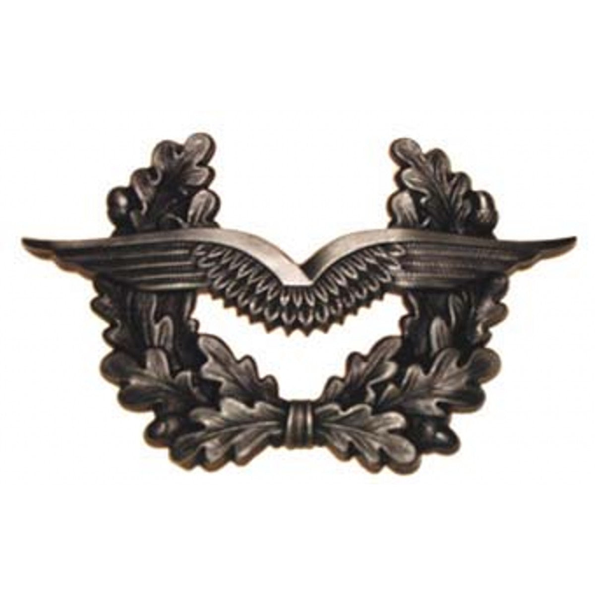 Отличителен знак за шапка   "Luftwaffe"  , немска армия , метален