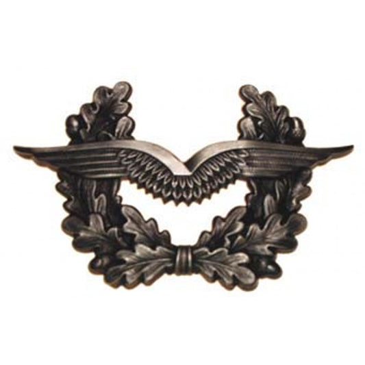Отличителен знак за шапка   "Luftwaffe"  , немска армия , метален