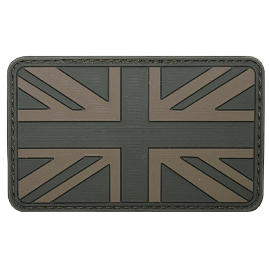 Велкро нашивка    , "U. K.", OD green, 3D