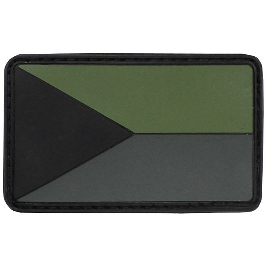 Велкро нашивка    , "Czech Rep.", OD green, 3D