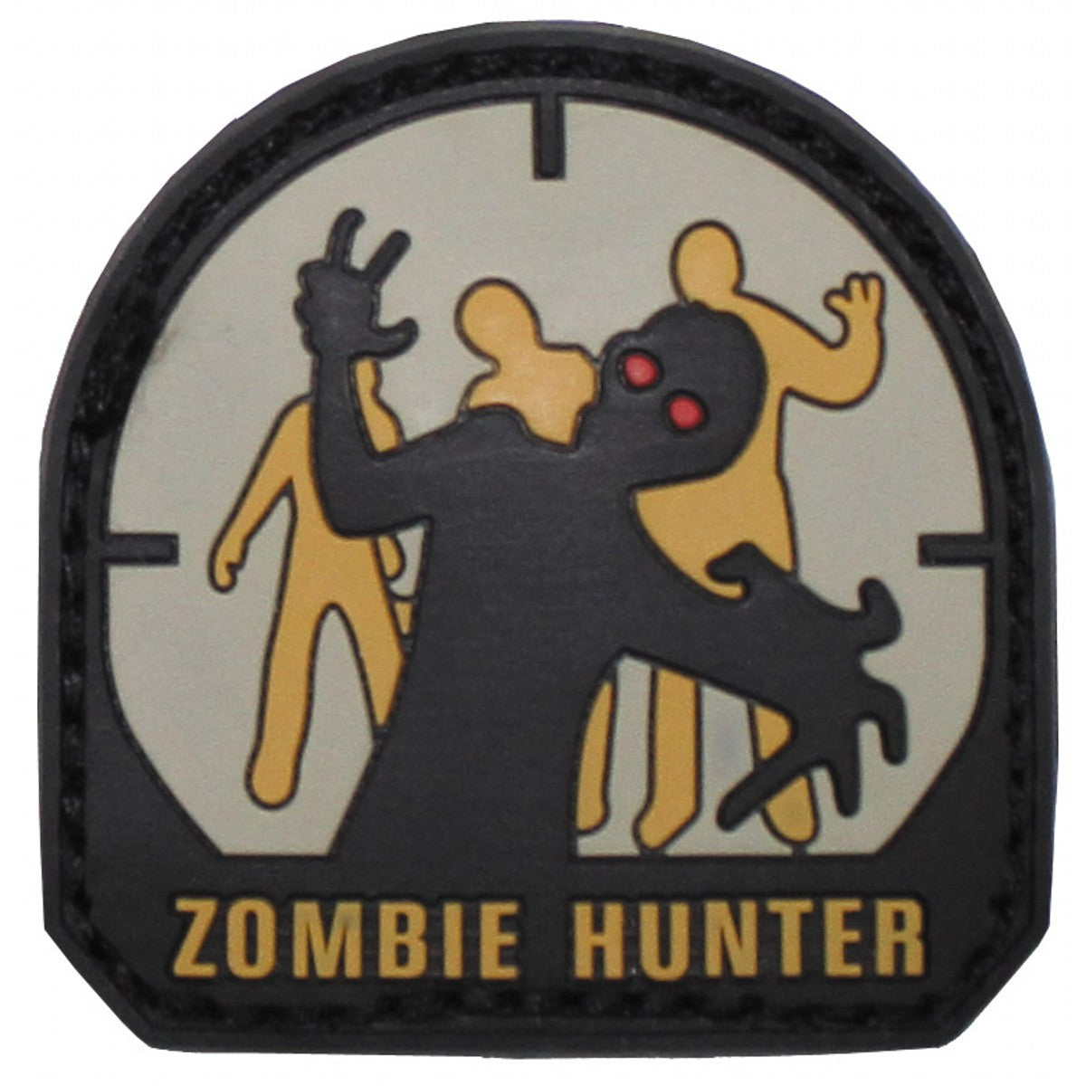 Велкро нашивка  "ПЪРВА ПОМОЩ", 3D, "Zombie Hunter"