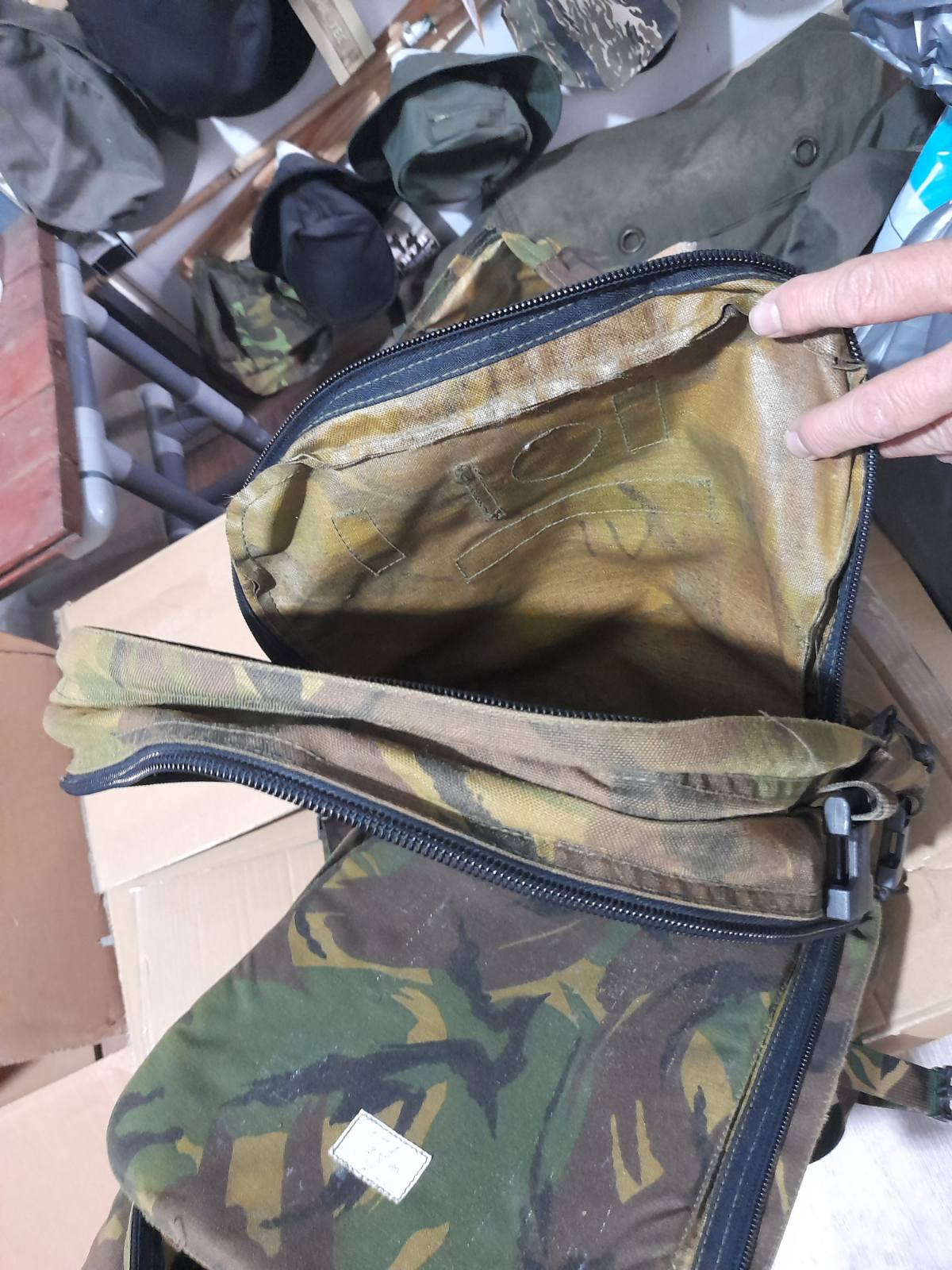 ИЗПОЛЗВАНА РАНИЦА ЗА ХОЛДАНСКА АРМИЯ ''DPM CAMO PARAMEDICS''