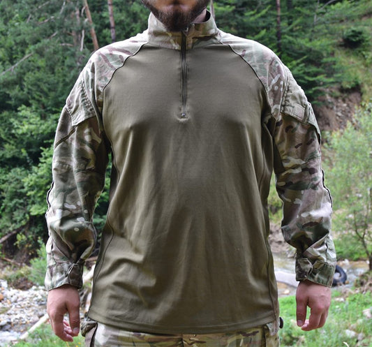 Еластанова тактическа блуза Combat Shirt "UBAS" MTP Camo