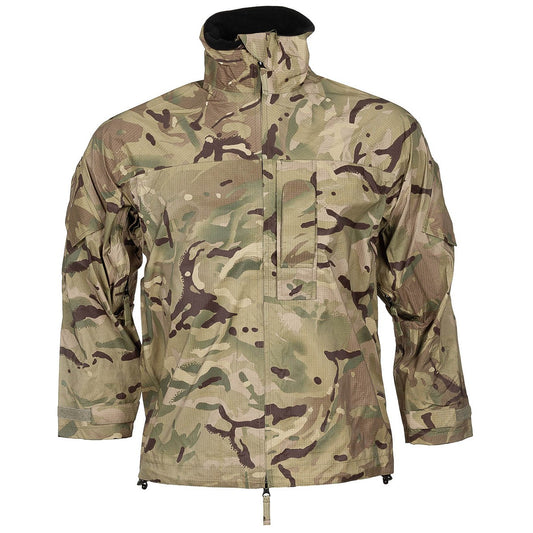 Яке ветро и водоустойчиво ,дишащо "Lightweight", MTP camo'' от армията на Великобритания , ползвано .