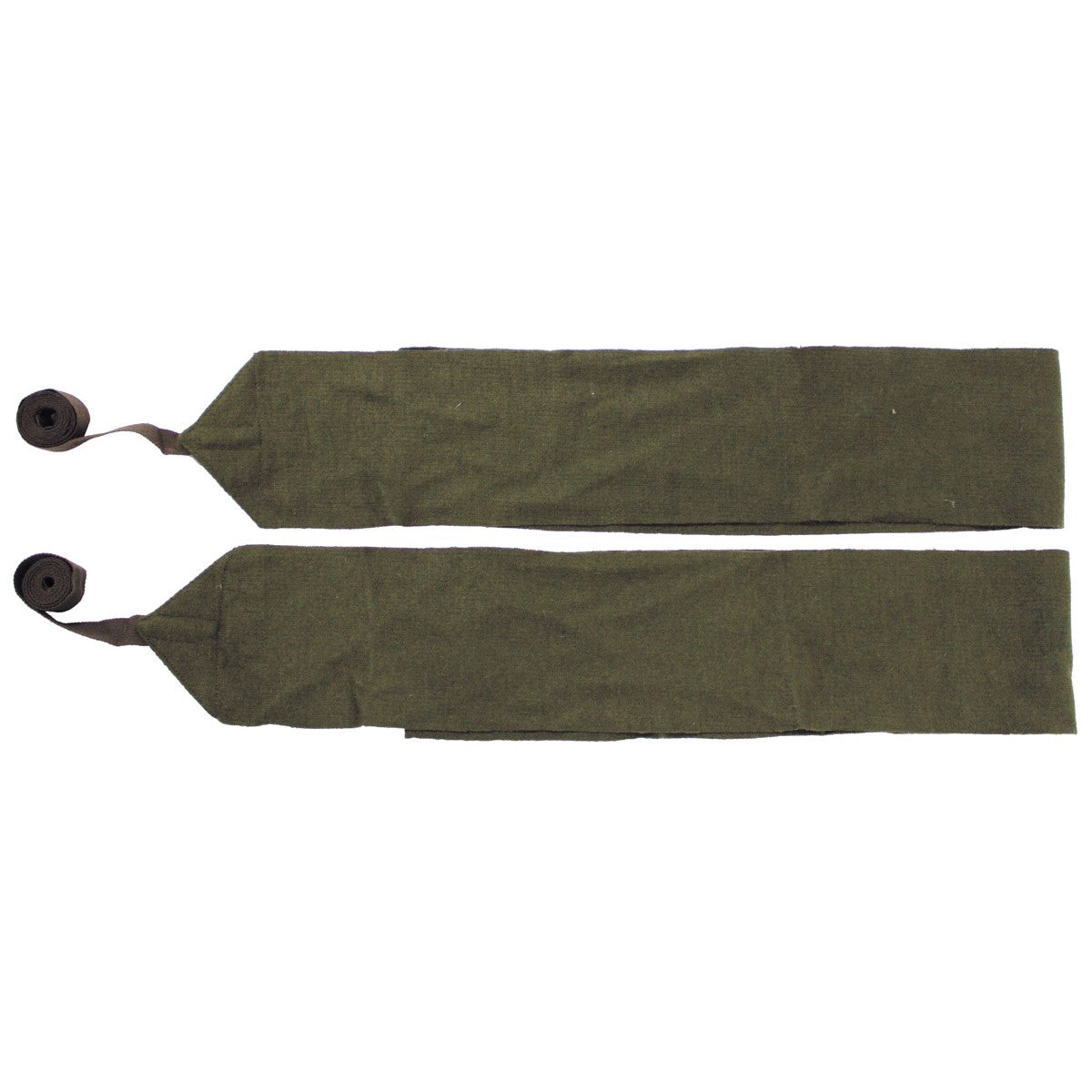 Оригинални военни вълнени гети (1943г.) – Белгийска армия, OD Green
