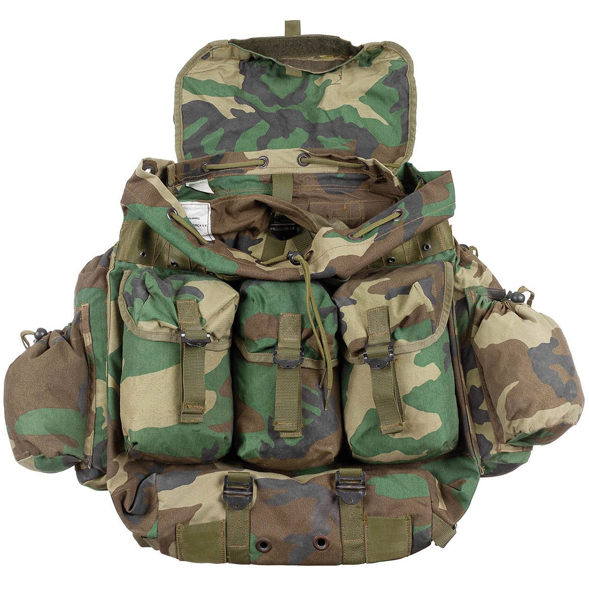 Военна раница Alice Pack, Woodland Camo, турска армия – употребявана