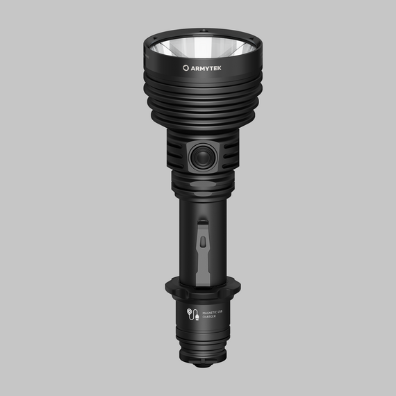 Професионален поисков фенер Armytek Barracuda Pro Max 2800 lm с магнитно зареждане.