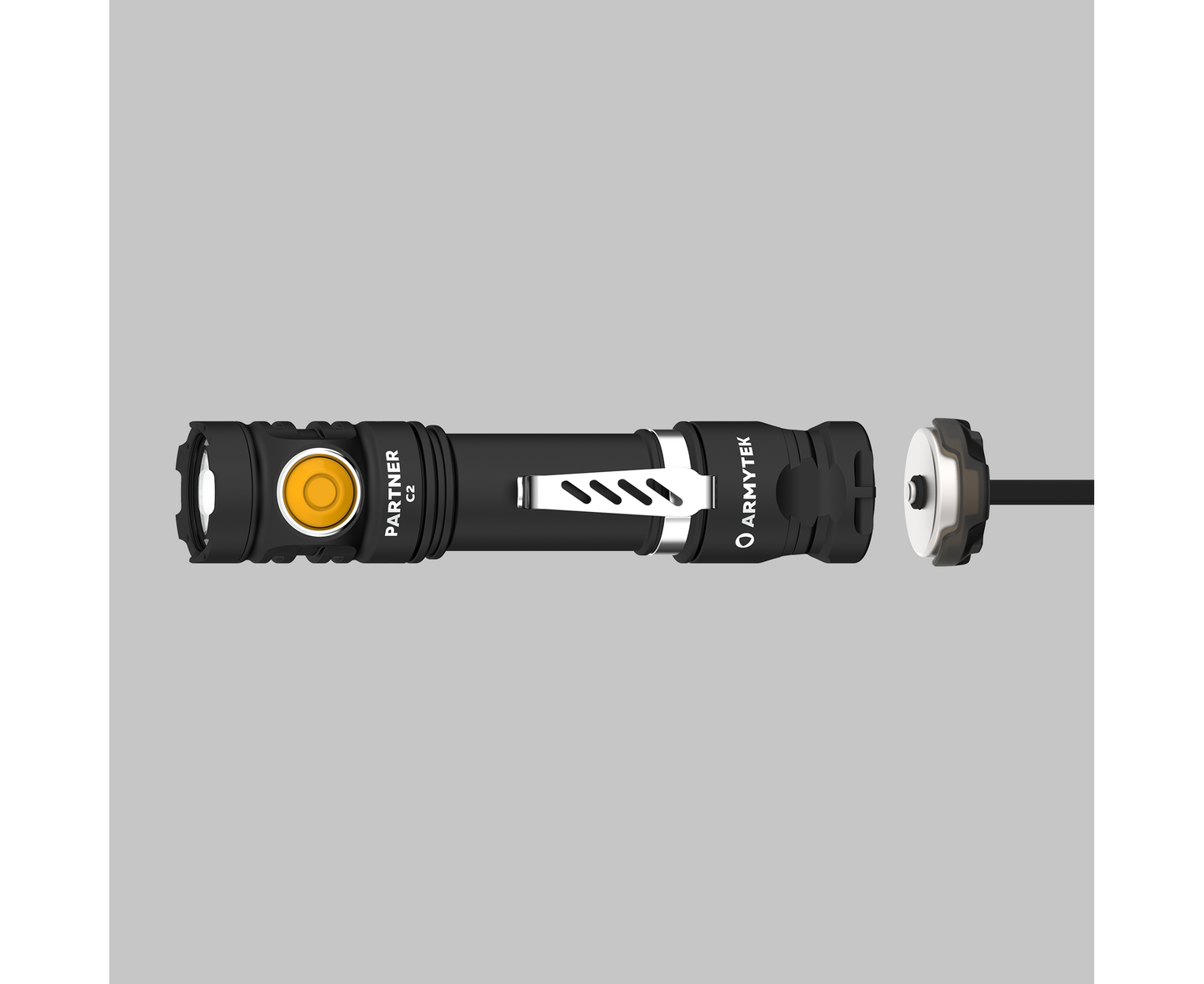 Тактически Акумулаторен Фенер Armytek Partner C2 Magnet USB - 1240 lm, IP68 (Код PC2)
