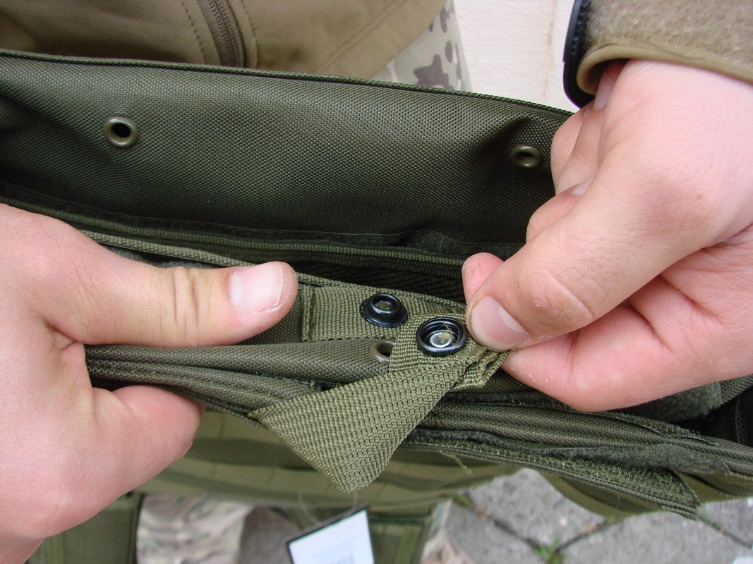 Тактическа жилетка , модулна , модел "Molle II" , цвят черен
