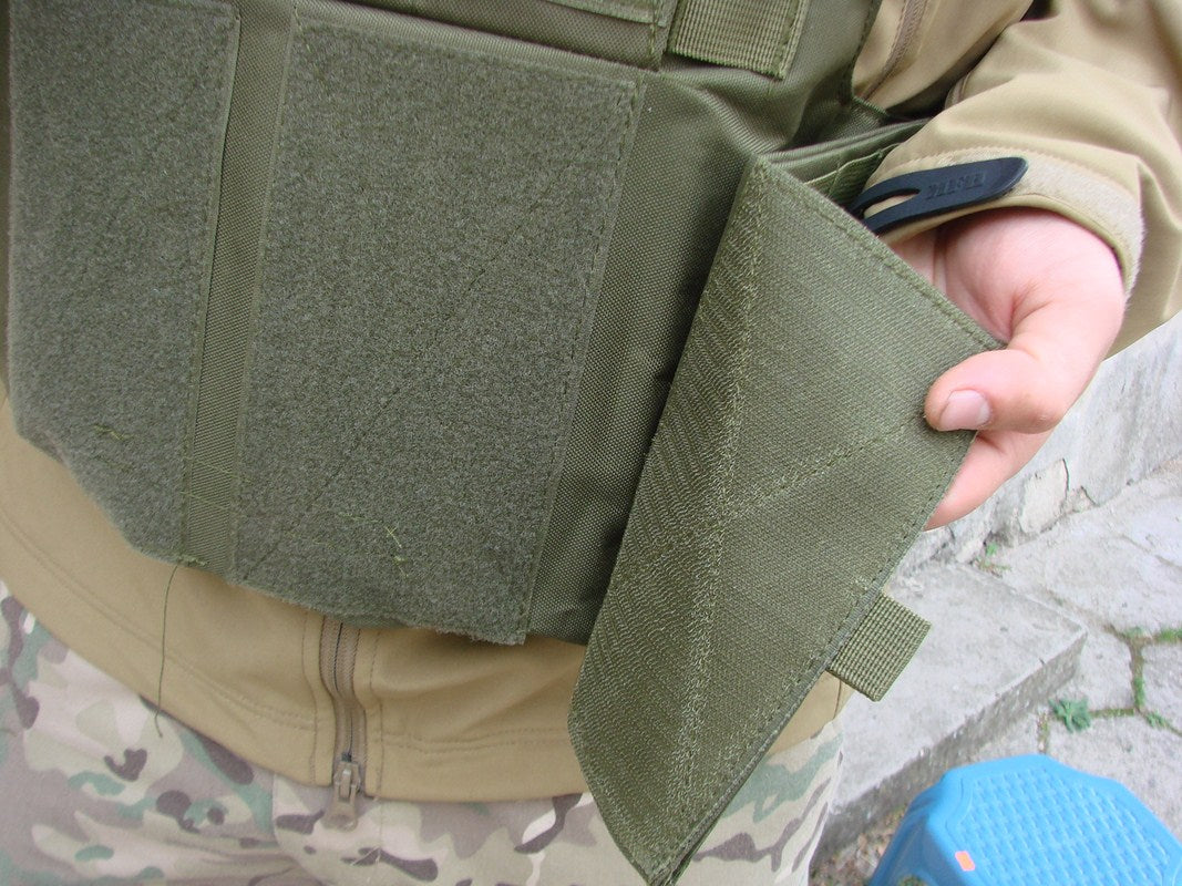Тактическа жилетка , модулна , модел "Molle II" , цвят черен