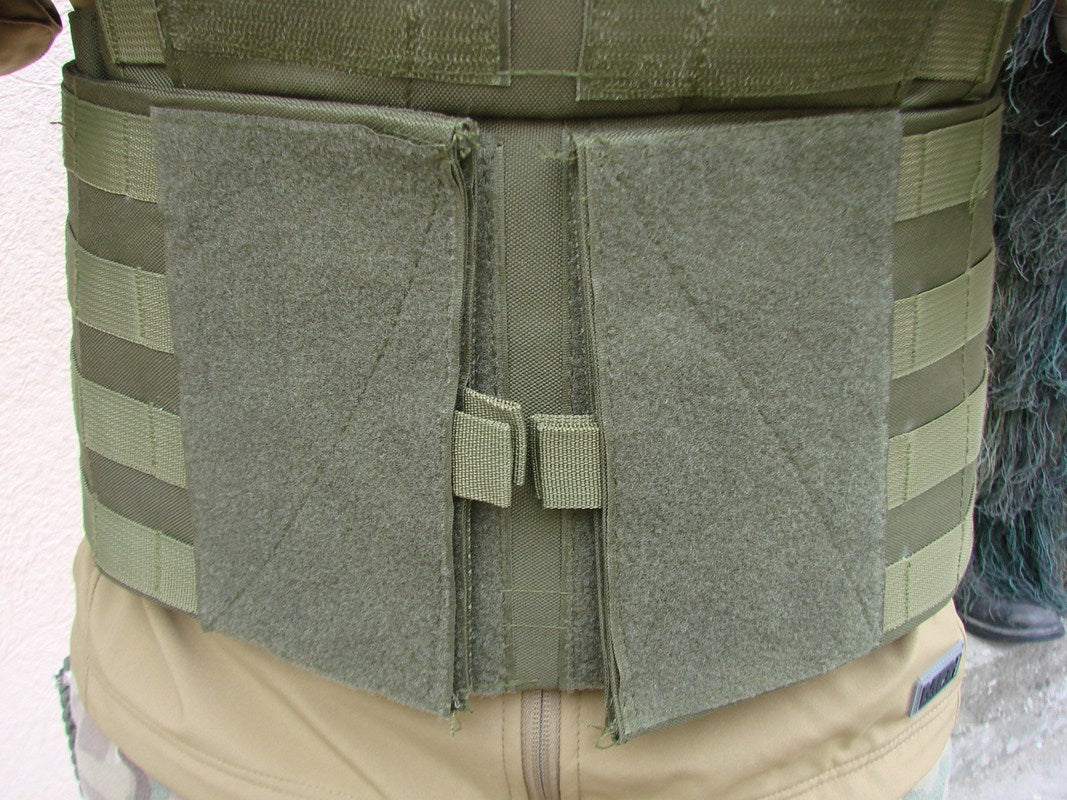 Тактическа жилетка , модулна , модел "Molle II" , цвят черен