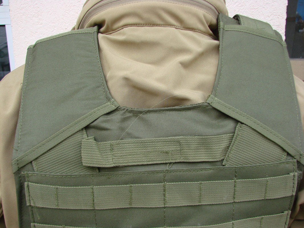 Тактическа жилетка , модулна , модел "Molle II" , цвят черен