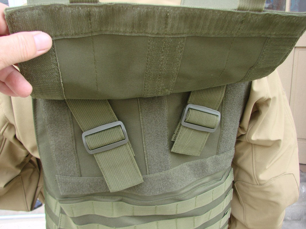 Тактическа жилетка , модулна , модел "Molle II" , цвят черен