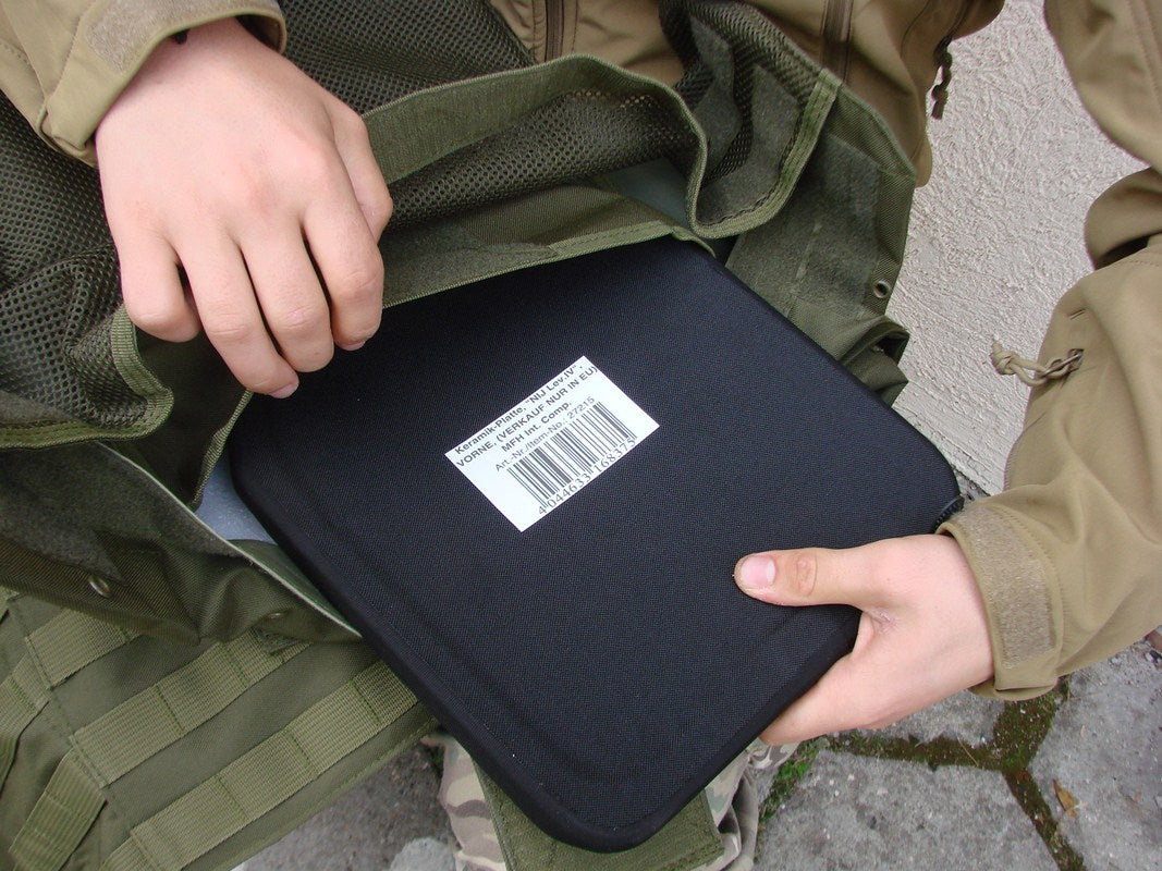 Тактическа жилетка , модулна , модел "Molle II" , цвят черен