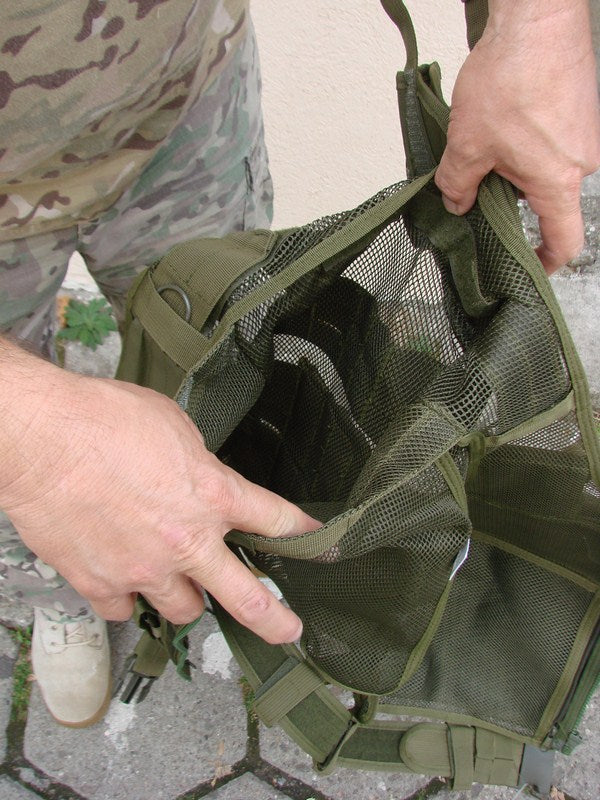 Тактическа жилетка  "USMC" в комплект с колан и кобур