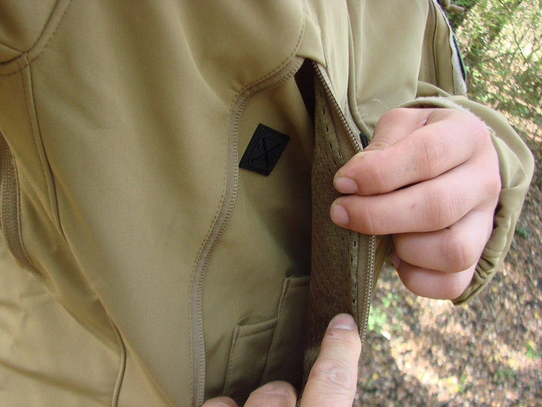 Тактическо яке Soft Shell "Scorpion" Coyote Tan