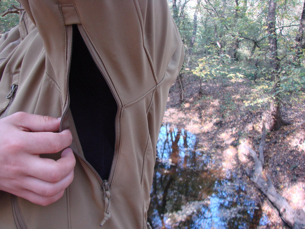 Тактическо яке Soft Shell "Scorpion" Coyote Tan