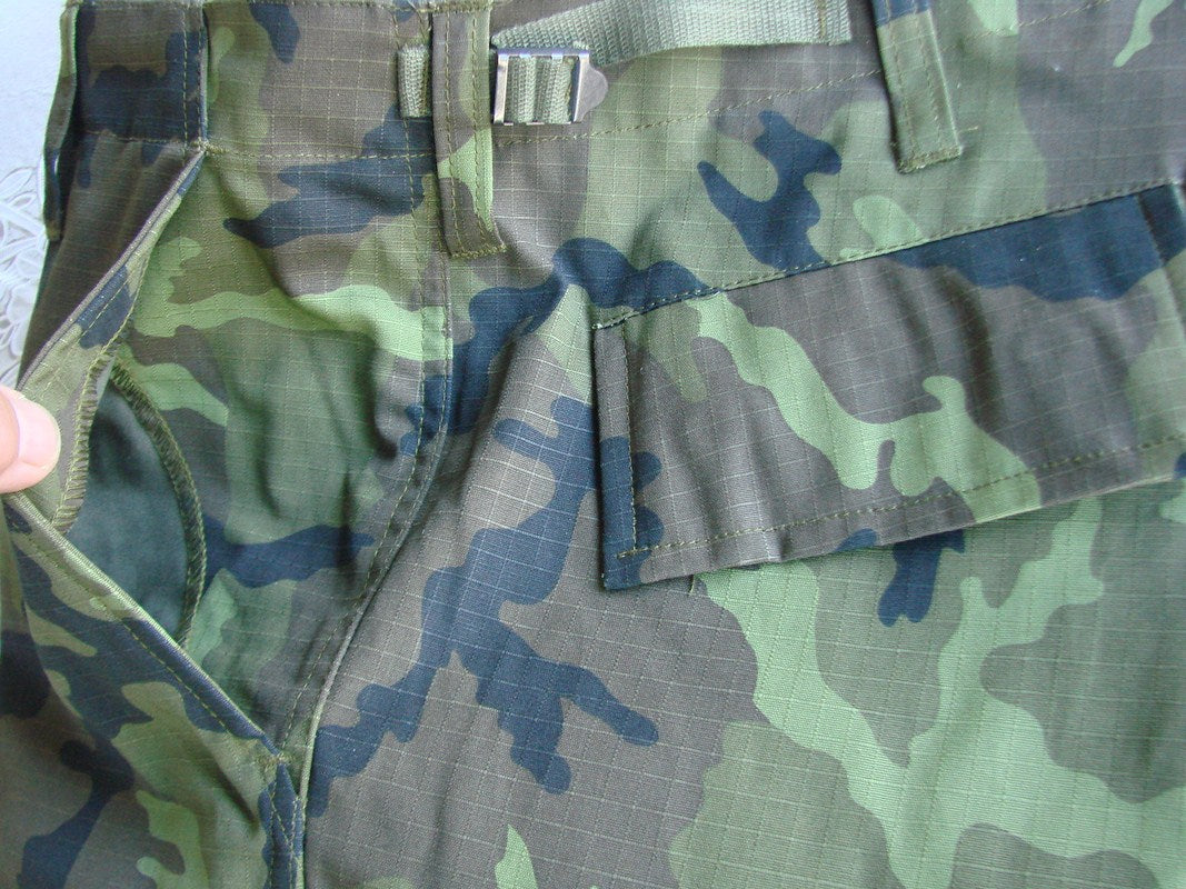 Къси камуфлажни панталони US BDU Bermuda, Rip Stop, M 95 CZ camo