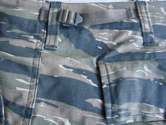 Къси камуфлажни панталони US BDU Bermuda  Rip Stop tiger stripe   100% памук   рип стоп
