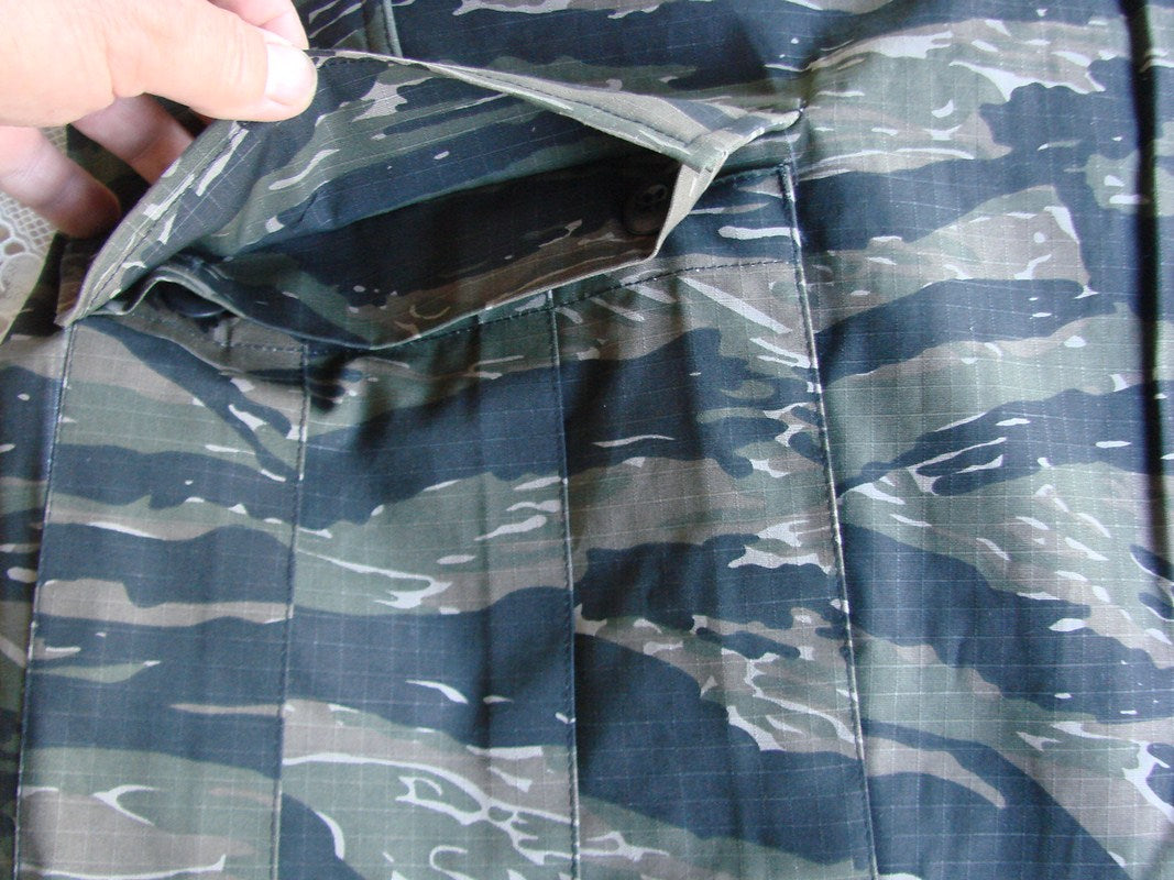 Къси камуфлажни панталони US BDU Bermuda  Rip Stop tiger stripe   100% памук   рип стоп