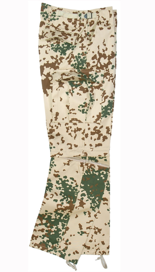 Тактически камуфлажен панталон US Army Tropical Camo Zip-Off Jungle със свалящи се крачоли, код 020567 – изглед отпред.