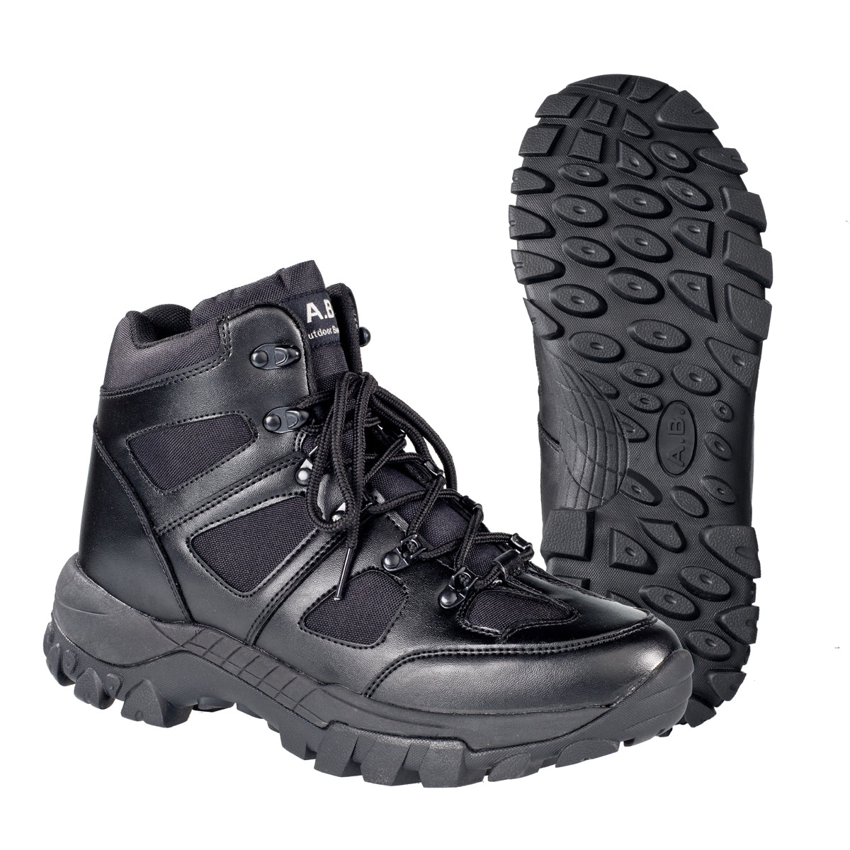 Здрави тактически боти Anton Blöchl RANGER Black (Микрофибър и Оксфорд текстил) – Код 040771
