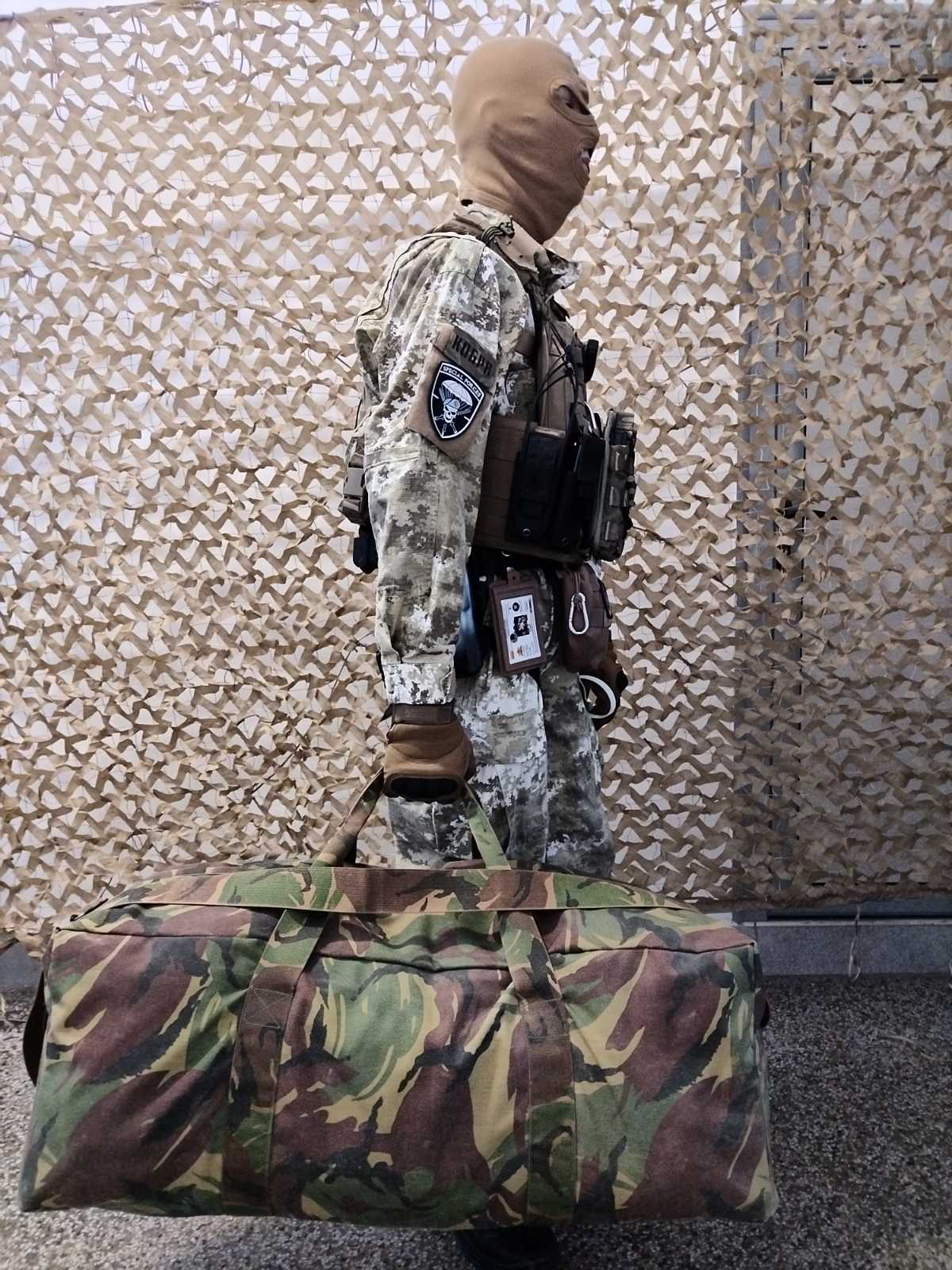 Оригинален пилотски сак DPM Camo – Нидерландска армия (Dutch Army) , ползван