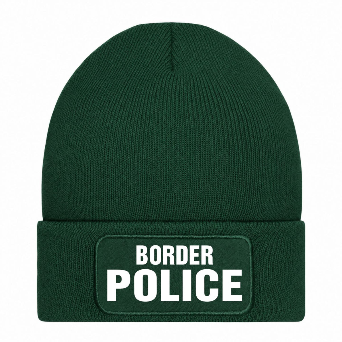 Зимна шапка Border Police Зелена